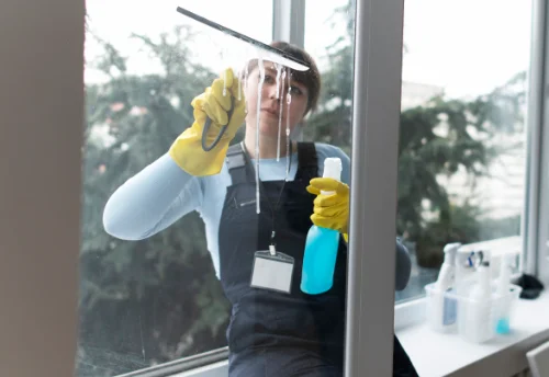 Nettoyage de vitres intérieures et extérieures à Obterre